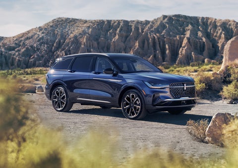 A 2024 Lincoln Nautilus® SUV is parked in a desert national park. | Casa Lincoln in El Paso TX