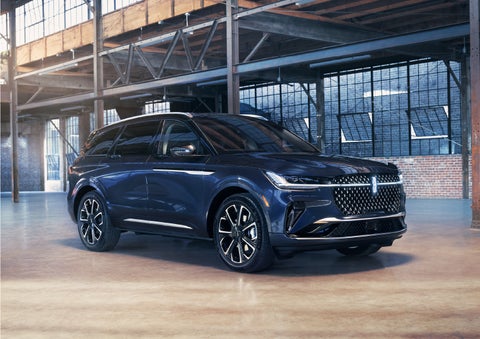 A 2024 Lincoln Nautilus® SUV is parked in an industrial space. | Casa Lincoln in El Paso TX