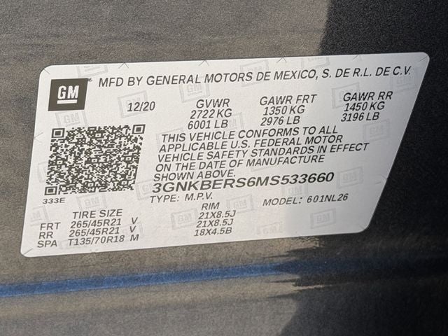 2021 Chevrolet Blazer RS