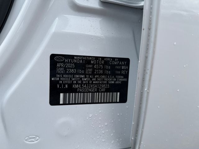 2025 Hyundai Sonata Hybrid Limited