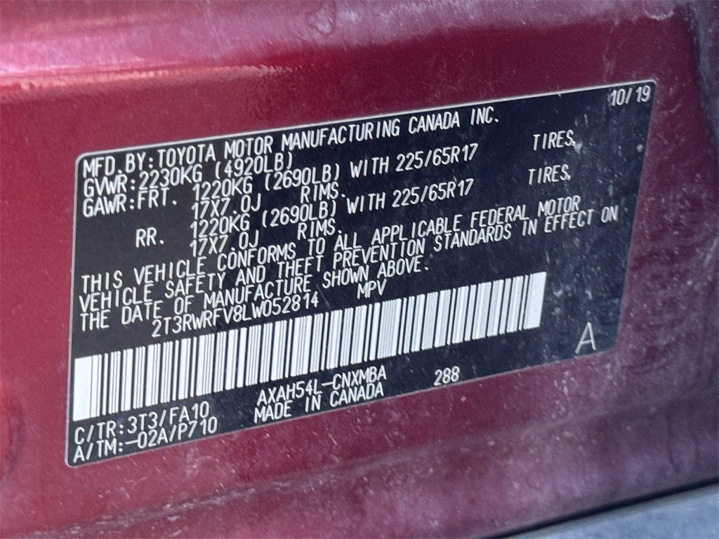 2020 Toyota RAV4 Hybrid XLE