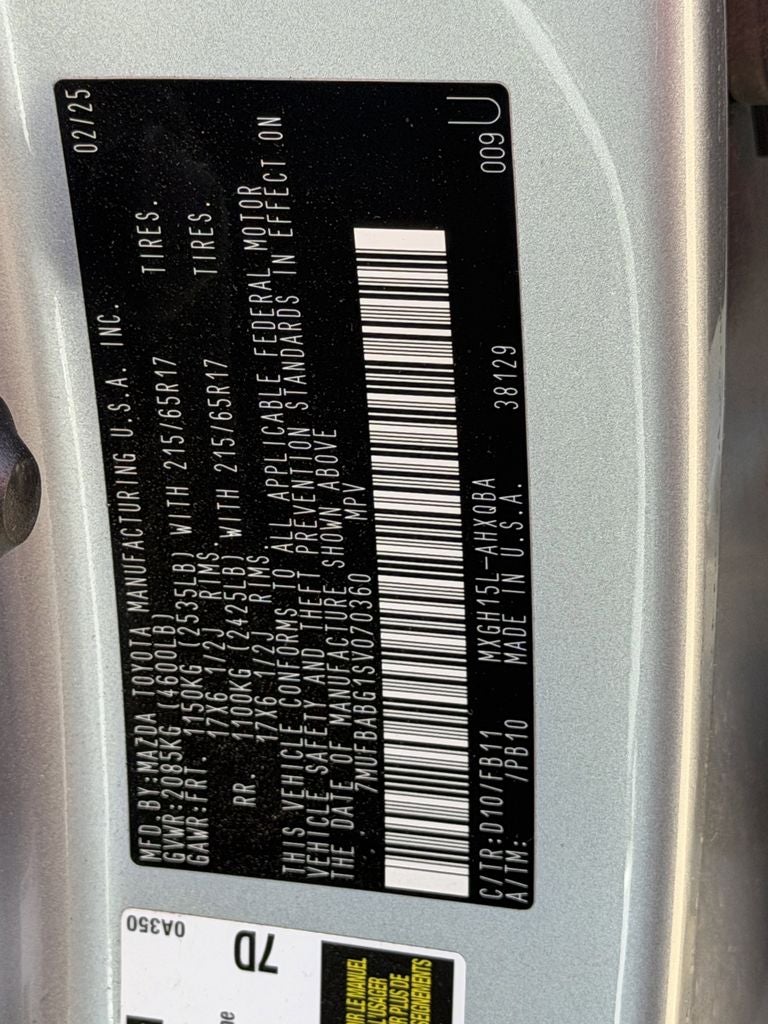 2025 Toyota Corolla Cross Hybrid S