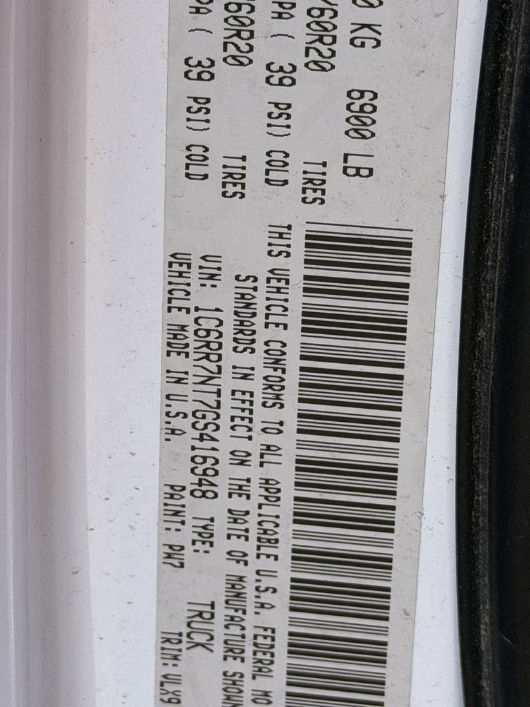 2016 RAM 1500 Laramie