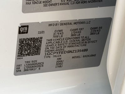 2022 Chevrolet Silverado 1500 LTD LT Trail Boss