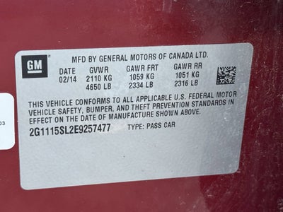 2014 Chevrolet Impala LT