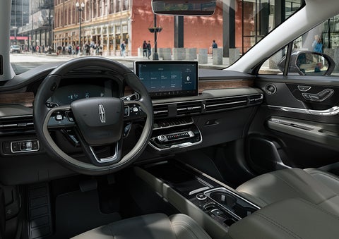 The interior dashboard of 2024 Lincoln Corsair® SUV is shown here. | Casa Lincoln in El Paso TX