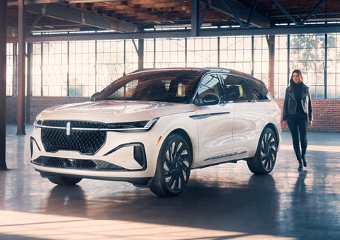 A person approaches a 2024 Lincoln Nautilus® SUV. | Casa Lincoln in El Paso TX