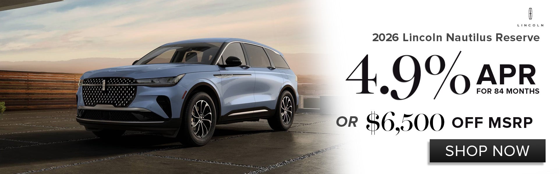 2026 LINCOLN NAUTILUS RESERVE