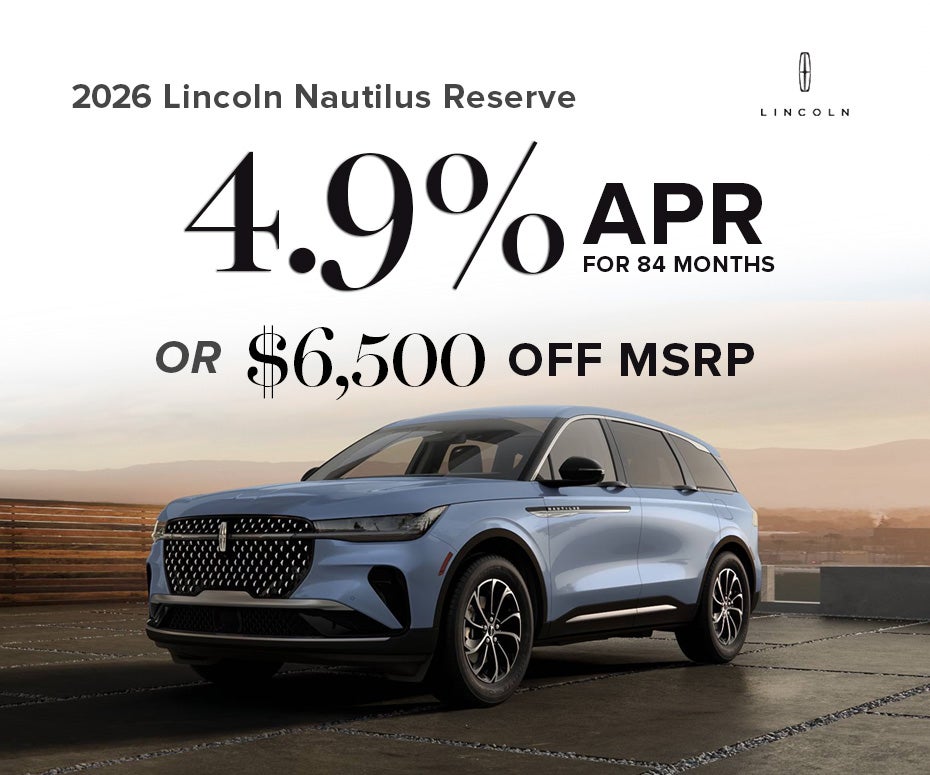 2026 LINCOLN NAUTILUS RESERVE