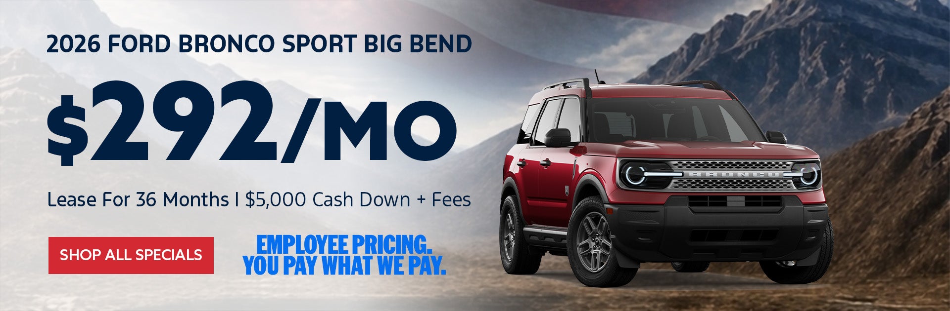2026 Ford Bronco Sport Big Bend